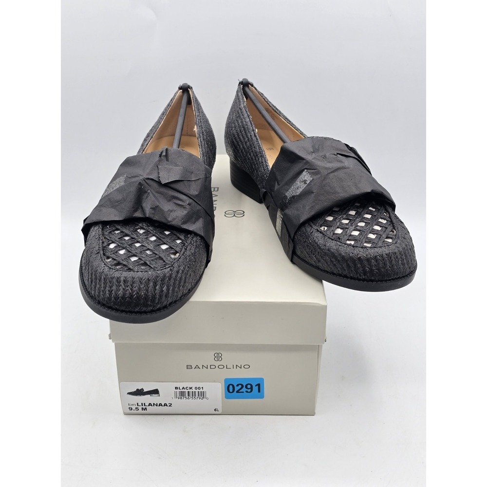 Bandolino Lilanaa 2‎ Women's Slip On Black Sz 9.5 M NIB